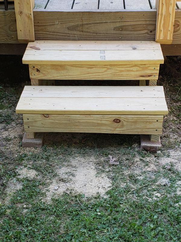 Deck Steps Replacement