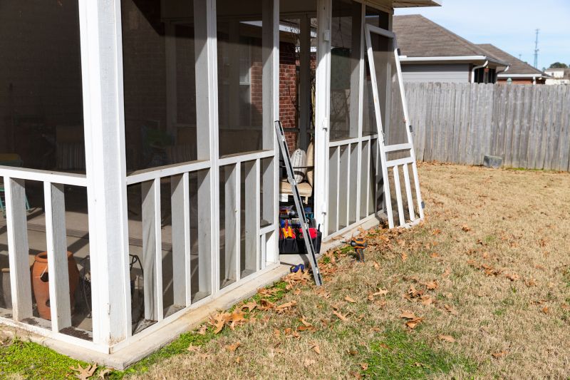 Close-up of Porch Boards